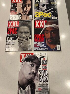 XXL Magazine Lot / 2Pac Tupac Shakur Special Tribute Issues 2001-2011 #R36
